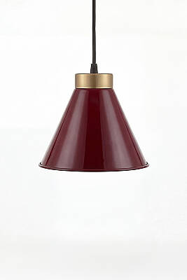 Liva Gold Metal Avize 20 cm - Bordo - 3