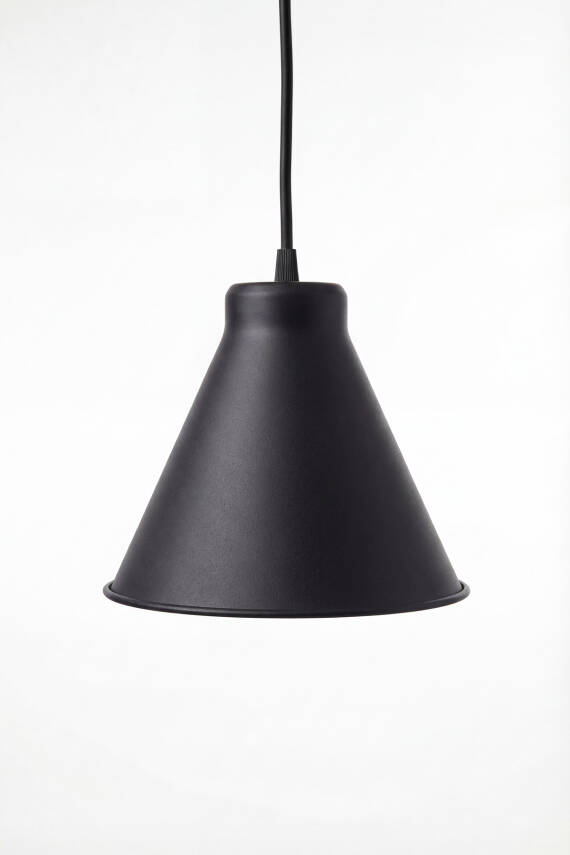 Liva Bohem Siyah Metal Sarkıt (20 cm) Yemek Masası Üstü Avize Mutfak & Salon Aydınlatması - 7