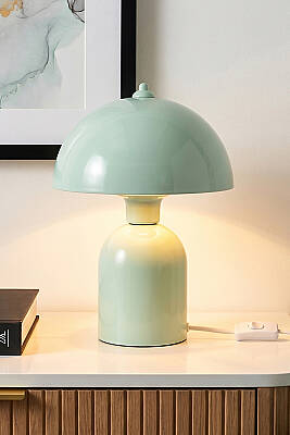 Luna Abajur 25 cm - Mint Yeşili - 1