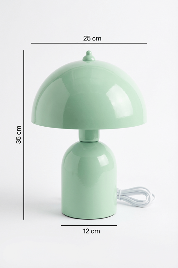 Luna Abajur 25 cm - Mint Yeşili - 7