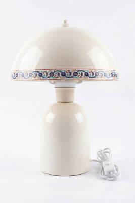 Luna Tile Abajur 25 cm - Krem - 7