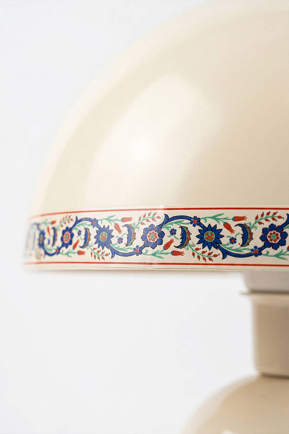 Luna Tile Abajur 25 cm - Krem - 6