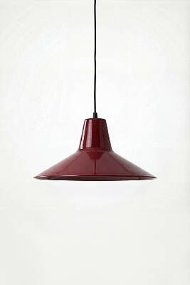 Ruby Metal Avize 30 cm - Bordo - 6