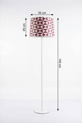 Cora Floor Lamp - Berry Pattern - 3