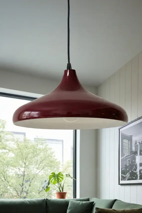 Nova Metal Avize 35 cm - Bordo - 8