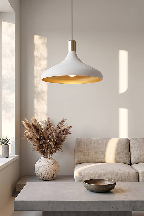 Nova Golden Beyaz Metal Sarkıt (35 cm) - 2
