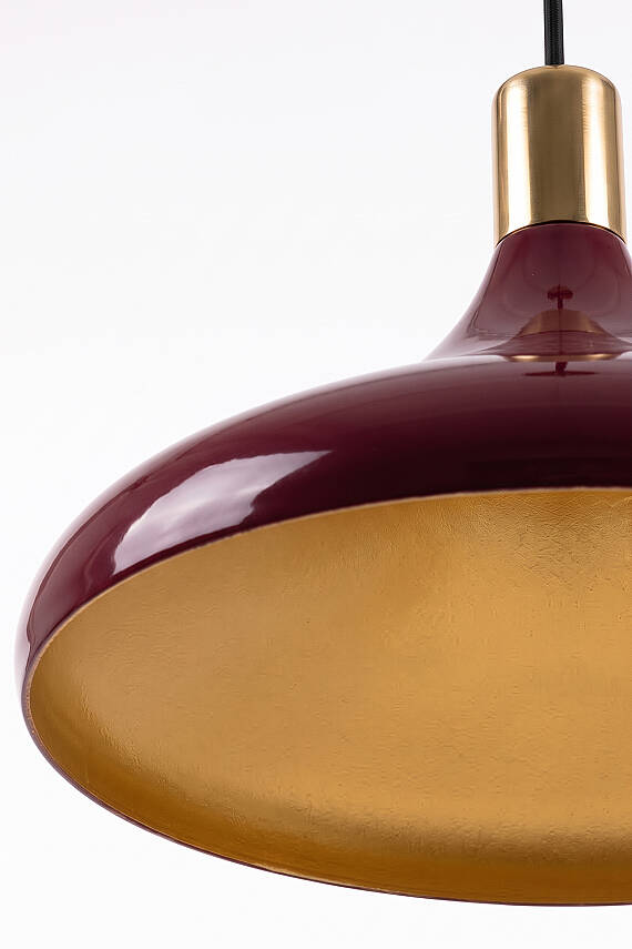 Nova Golden Bordo Metal Sarkıt (35 cm) - 4