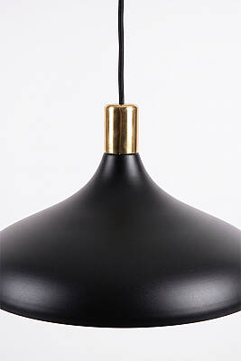 Nova Golden Siyah Gold Aksesuarlı Metal Sarkıt (35 cm) - 5