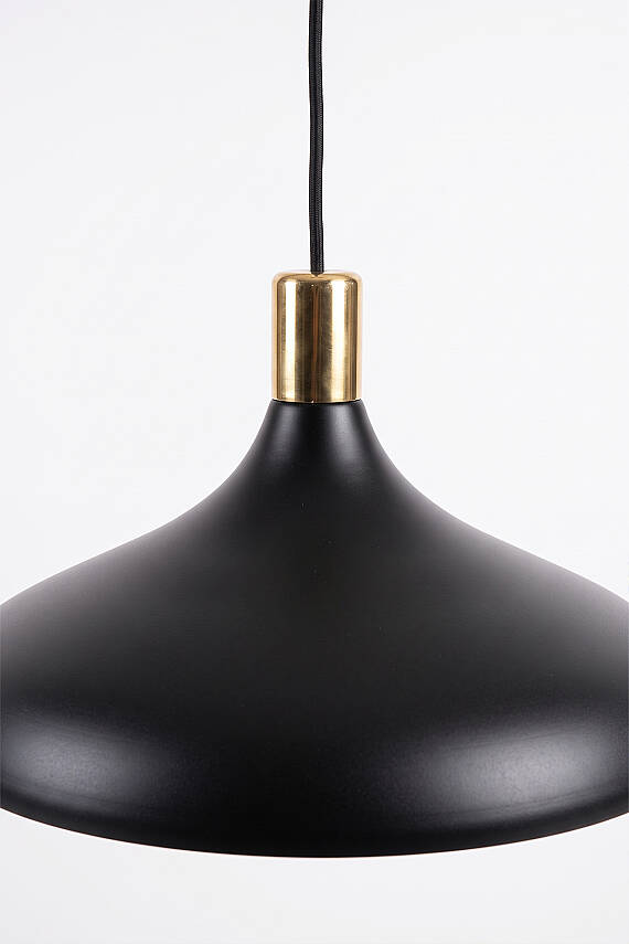 Nova Golden Siyah Gold Aksesuarlı Metal Sarkıt (35 cm) - 5