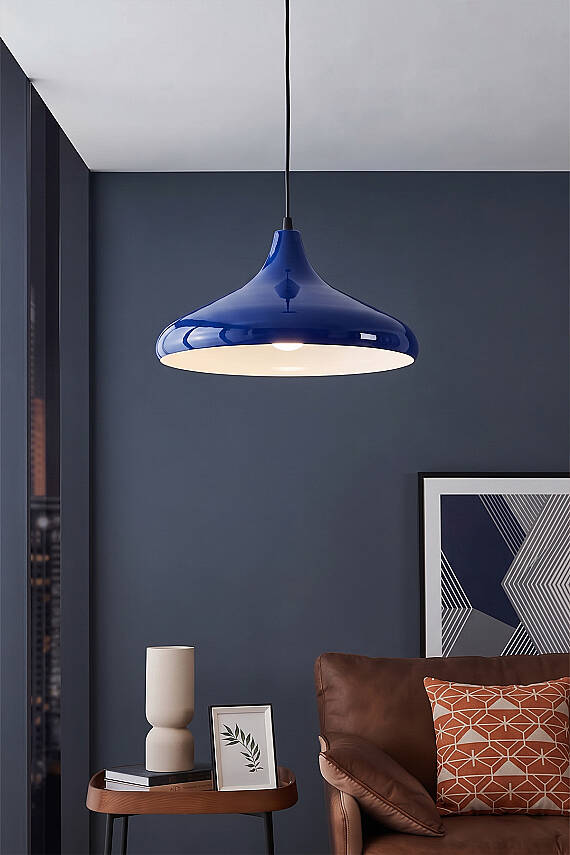 Nova Metal Avize 35 cm - Lacivert - 4