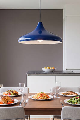 Nova Metal Avize 35 cm - Lacivert - 5