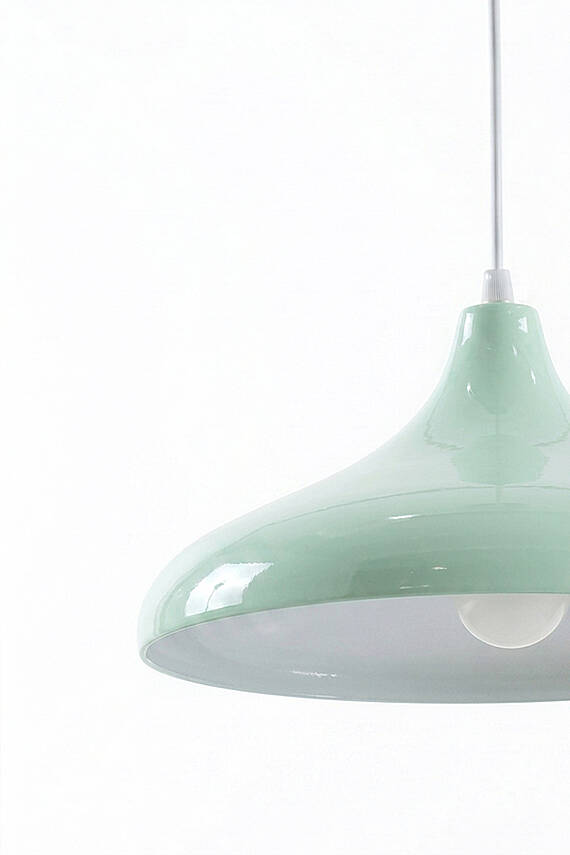 Nova Metal Avize 35 cm - Mint Yeşili - 5