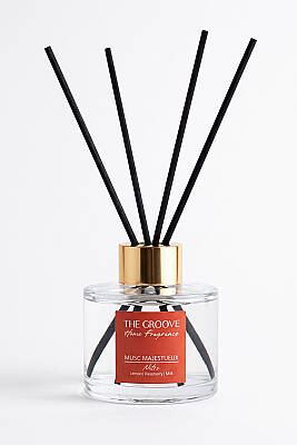 Rose Misk Silindir Çubuklu Oda Kokusu 100 ml - Şeffaf - 3