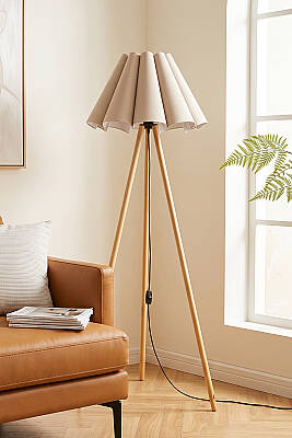Woody Tripod Flora Pileli Cappuccino Lambader - 7