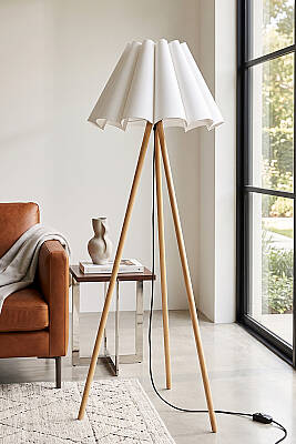 Woody Tripod Flora Pileli Krem Lambader - 4