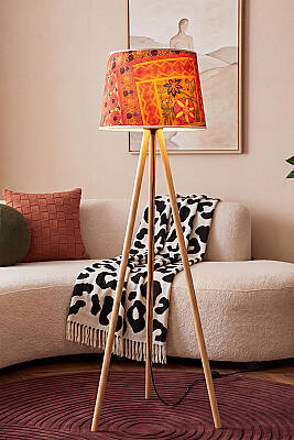 Woody Tripod Palace Desenli Lambader - 4